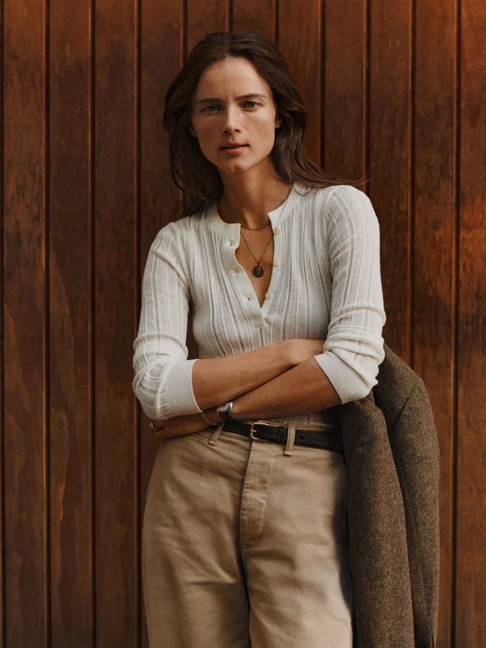 Buck Mason Keepsake Henley Shirt - Picture 6 of 8
